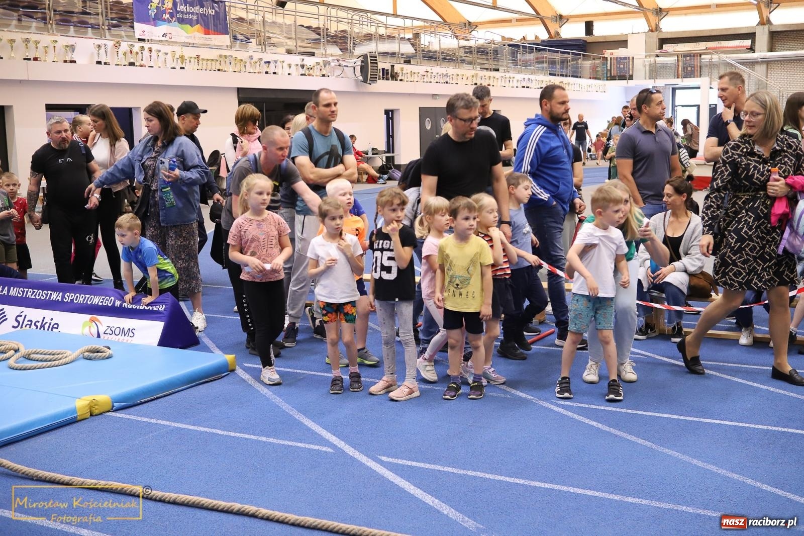 Zdjęcie w galerii na portalu naszraciborz.pl: Wyzwanie dla Młodych Atletów. Raciborski Test Sprawności z Justyną Święty-Ersetic wiadomości z regionu
