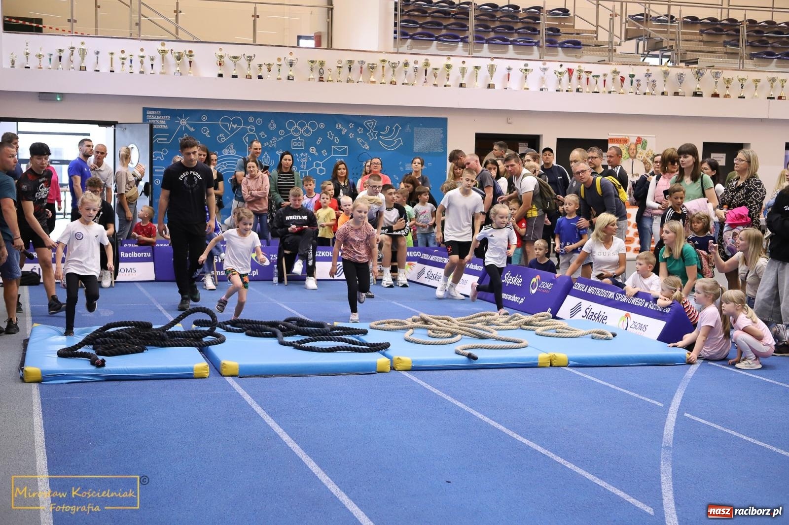 Zdjęcie w galerii na portalu naszraciborz.pl: Wyzwanie dla Młodych Atletów. Raciborski Test Sprawności z Justyną Święty-Ersetic wiadomości z regionu