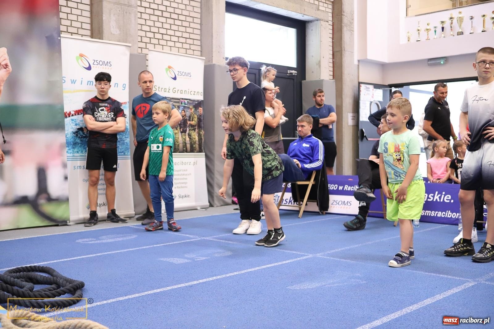 Zdjęcie w galerii na portalu naszraciborz.pl: Wyzwanie dla Młodych Atletów. Raciborski Test Sprawności z Justyną Święty-Ersetic wiadomości z regionu
