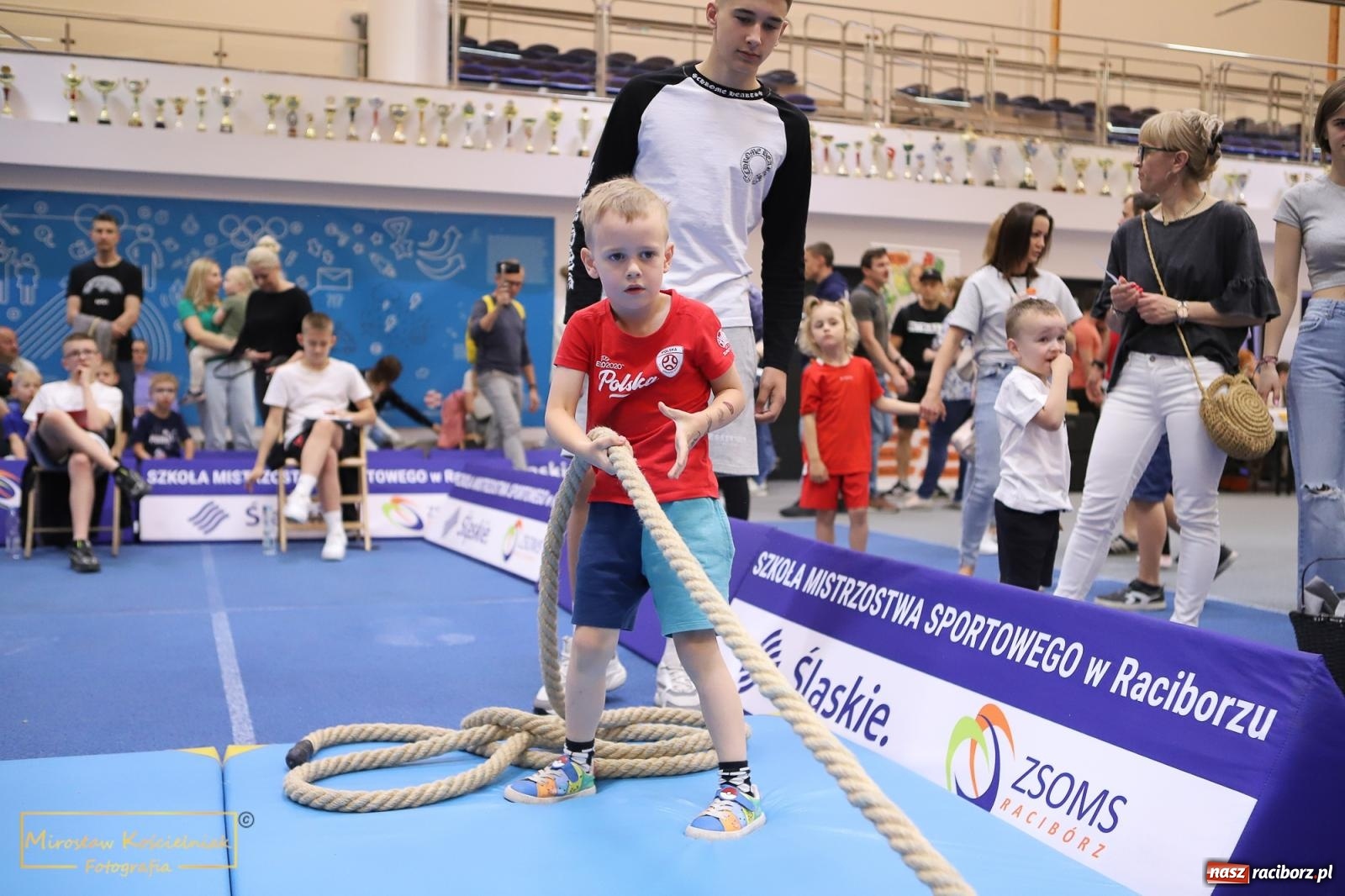 Zdjęcie w galerii na portalu naszraciborz.pl: Wyzwanie dla Młodych Atletów. Raciborski Test Sprawności z Justyną Święty-Ersetic wiadomości z regionu