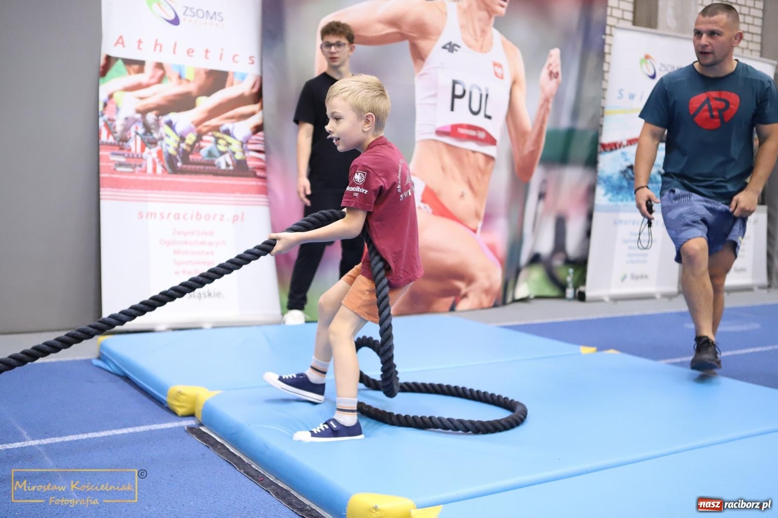 Zdjęcie w galerii na portalu naszraciborz.pl: Wyzwanie dla Młodych Atletów. Raciborski Test Sprawności z Justyną Święty-Ersetic wiadomości z regionu