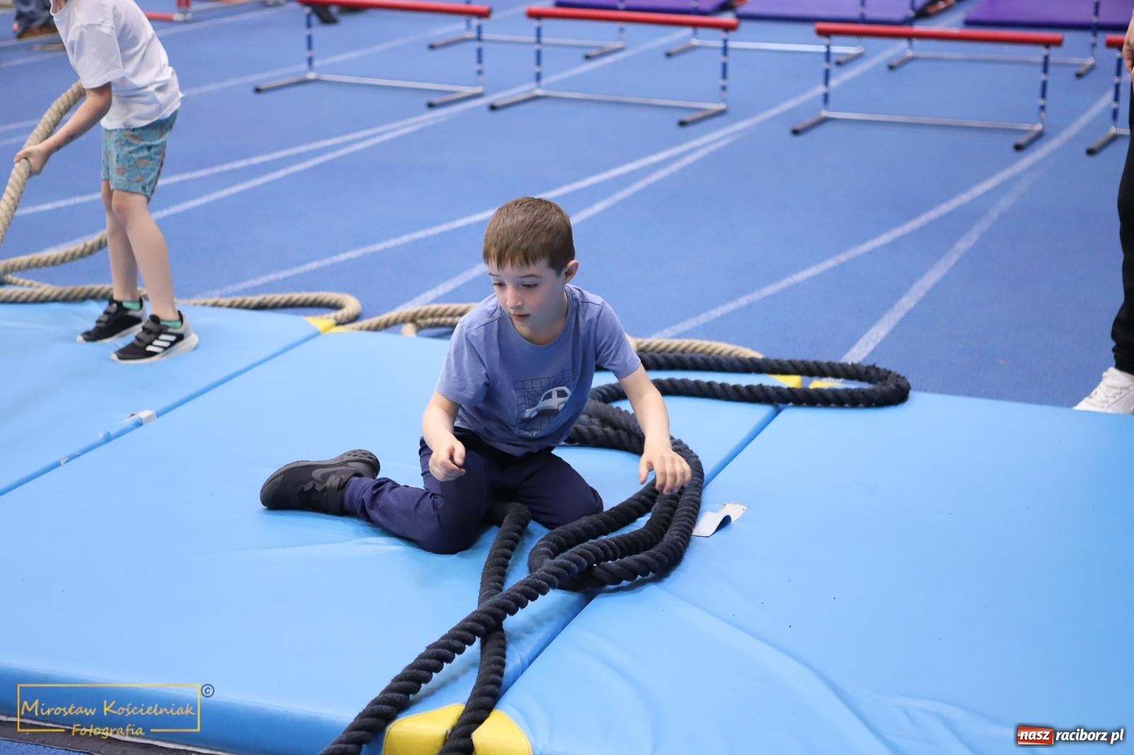 Zdjęcie w galerii na portalu naszraciborz.pl: Wyzwanie dla Młodych Atletów. Raciborski Test Sprawności z Justyną Święty-Ersetic wiadomości z regionu