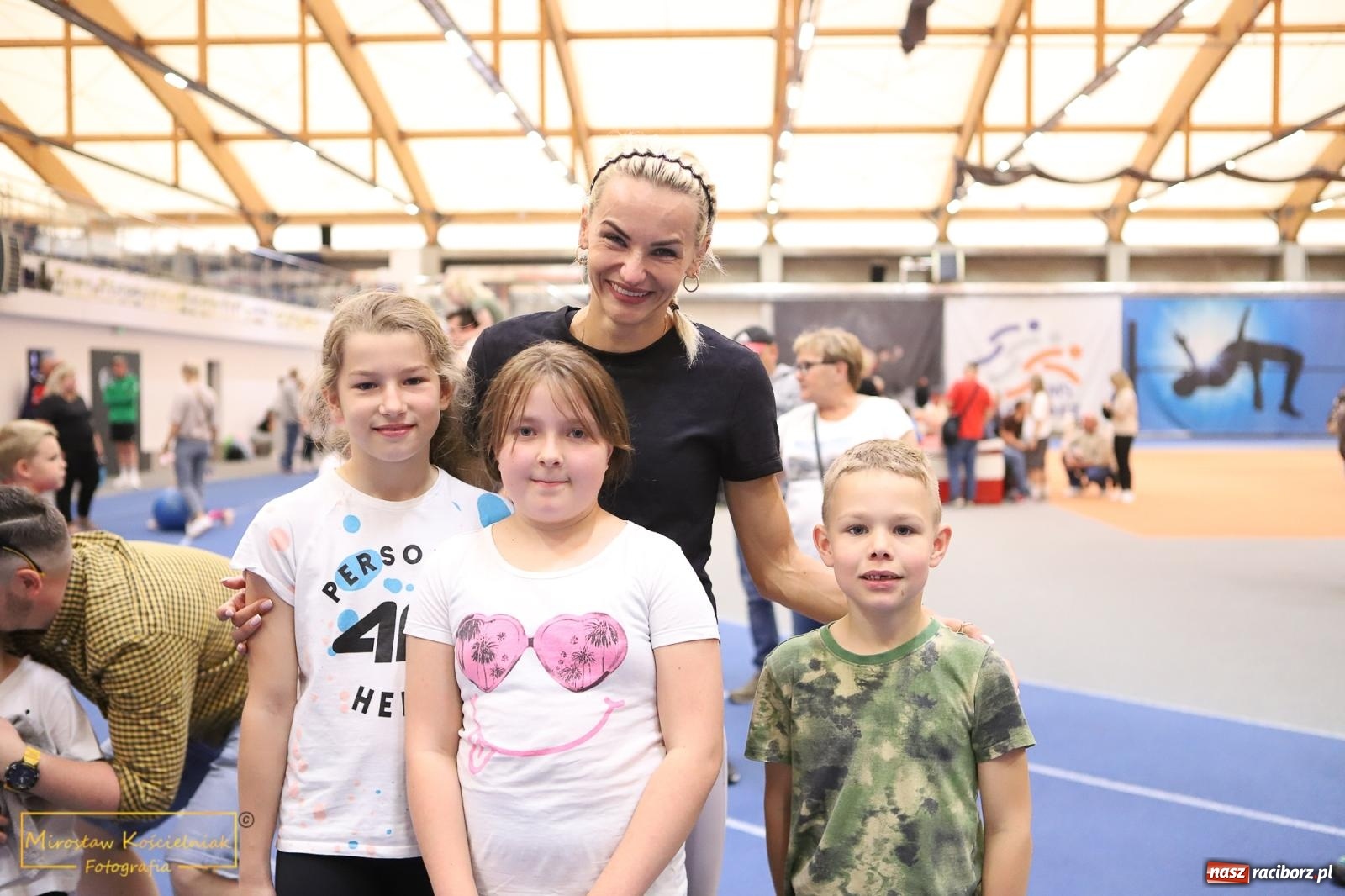 Zdjęcie w galerii na portalu naszraciborz.pl: Wyzwanie dla Młodych Atletów. Raciborski Test Sprawności z Justyną Święty-Ersetic wiadomości z regionu