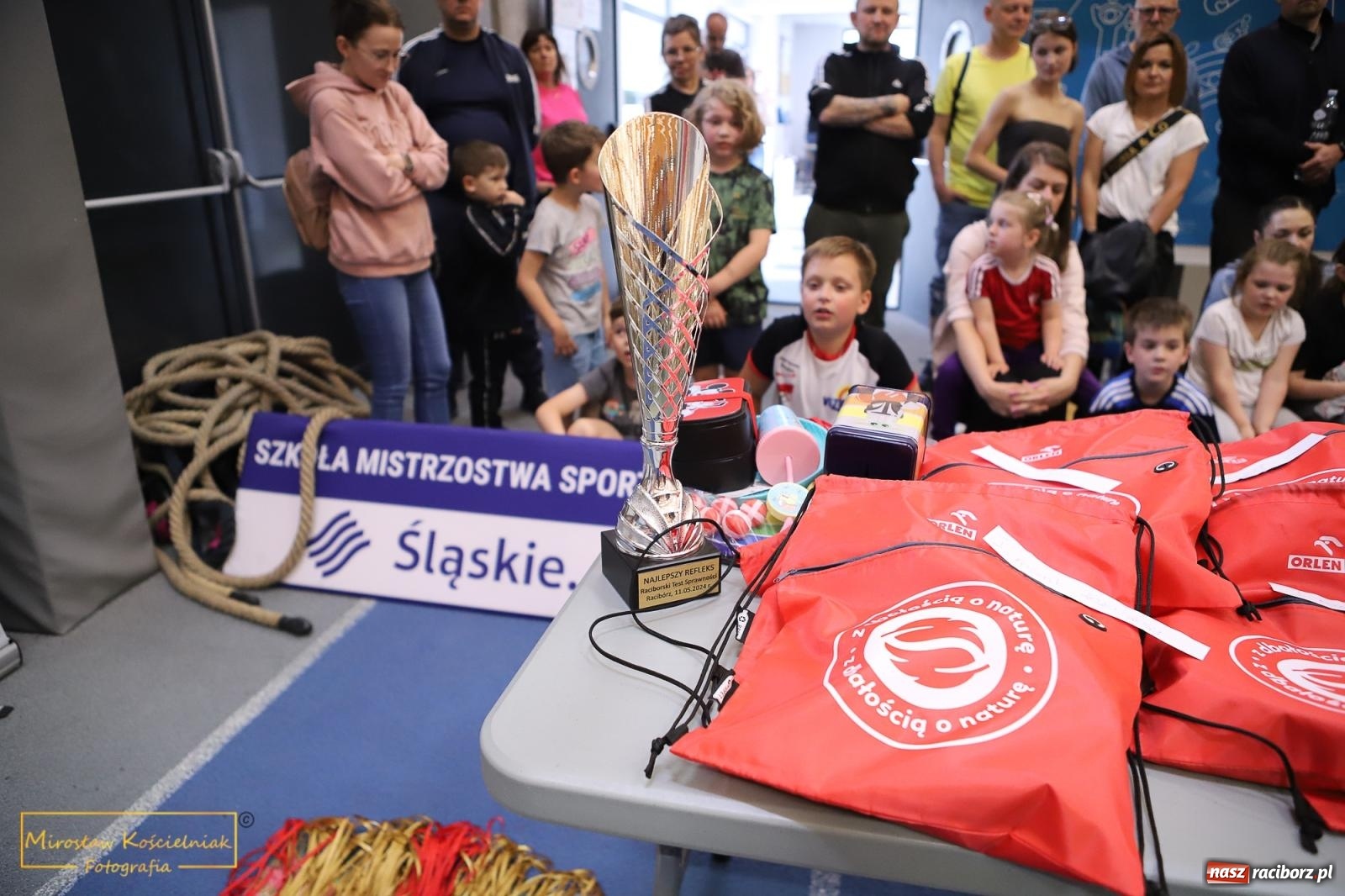 Zdjęcie w galerii na portalu naszraciborz.pl: Wyzwanie dla Młodych Atletów. Raciborski Test Sprawności z Justyną Święty-Ersetic wiadomości z regionu