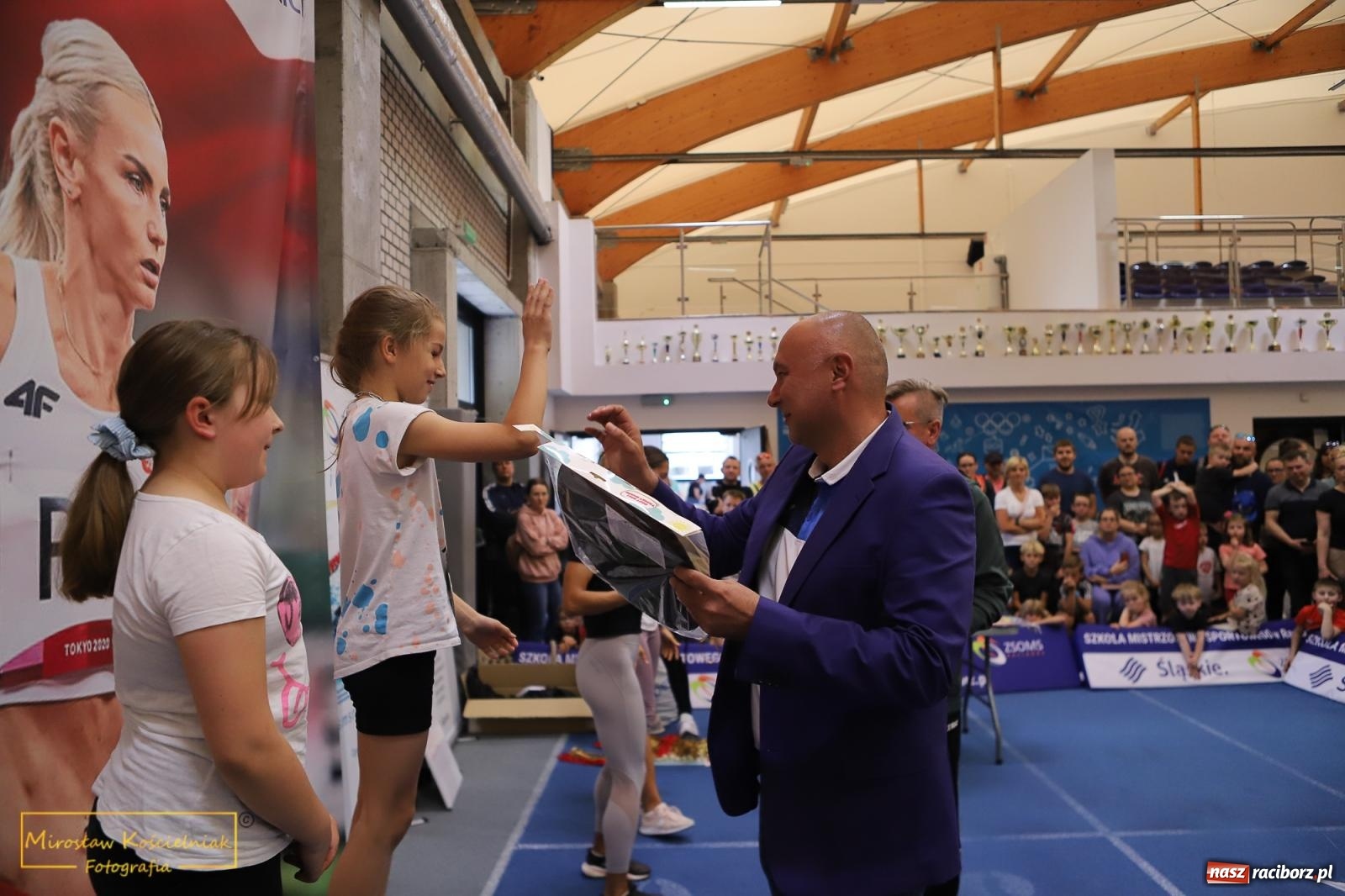 Zdjęcie w galerii na portalu naszraciborz.pl: Wyzwanie dla Młodych Atletów. Raciborski Test Sprawności z Justyną Święty-Ersetic wiadomości z regionu