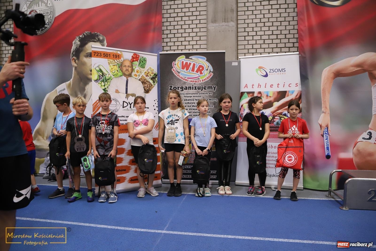Zdjęcie w galerii na portalu naszraciborz.pl: Wyzwanie dla Młodych Atletów. Raciborski Test Sprawności z Justyną Święty-Ersetic wiadomości z regionu