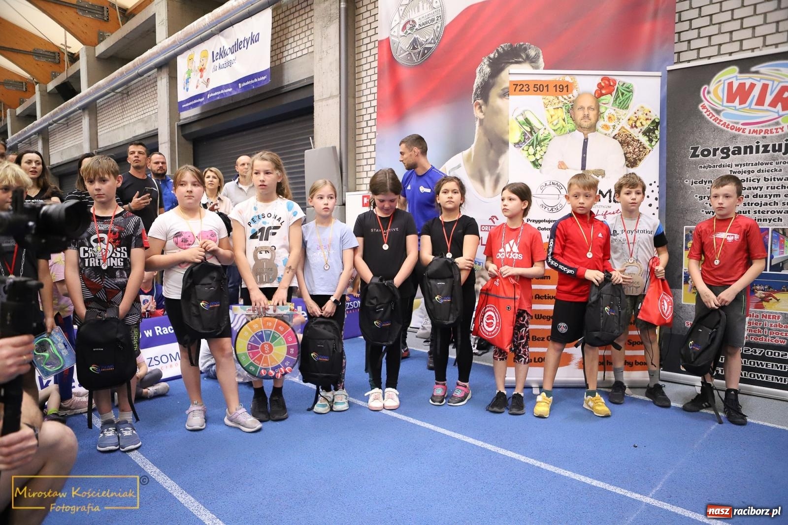 Zdjęcie w galerii na portalu naszraciborz.pl: Wyzwanie dla Młodych Atletów. Raciborski Test Sprawności z Justyną Święty-Ersetic wiadomości z regionu