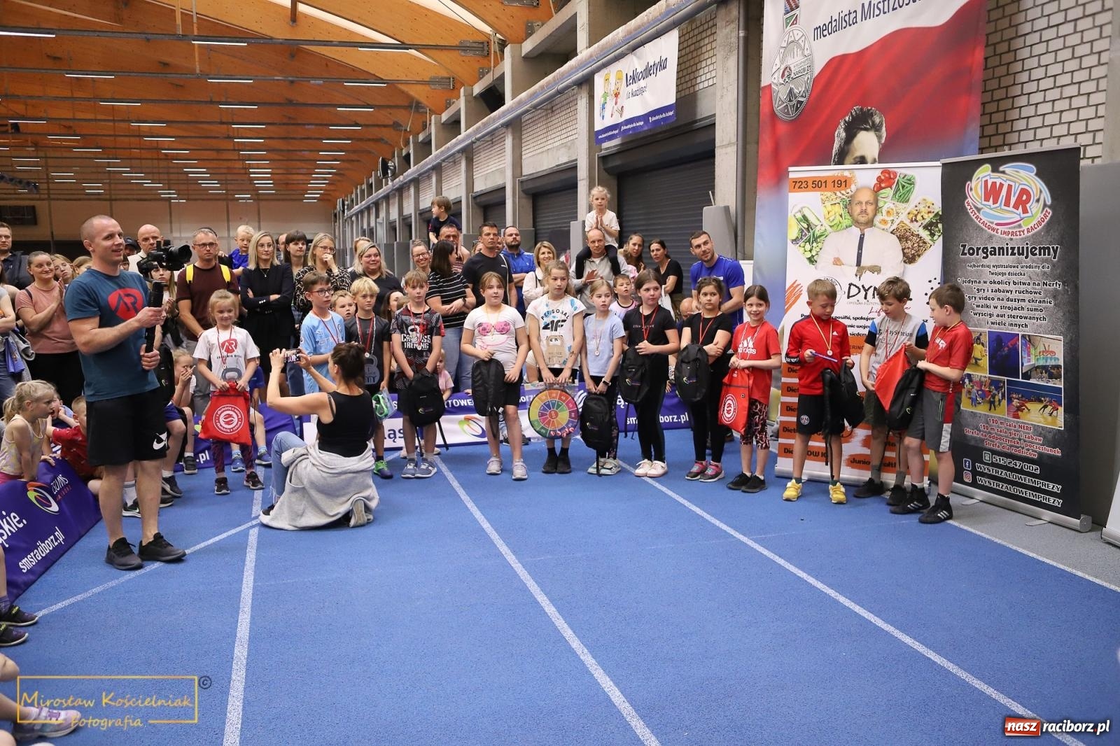 Zdjęcie w galerii na portalu naszraciborz.pl: Wyzwanie dla Młodych Atletów. Raciborski Test Sprawności z Justyną Święty-Ersetic wiadomości z regionu