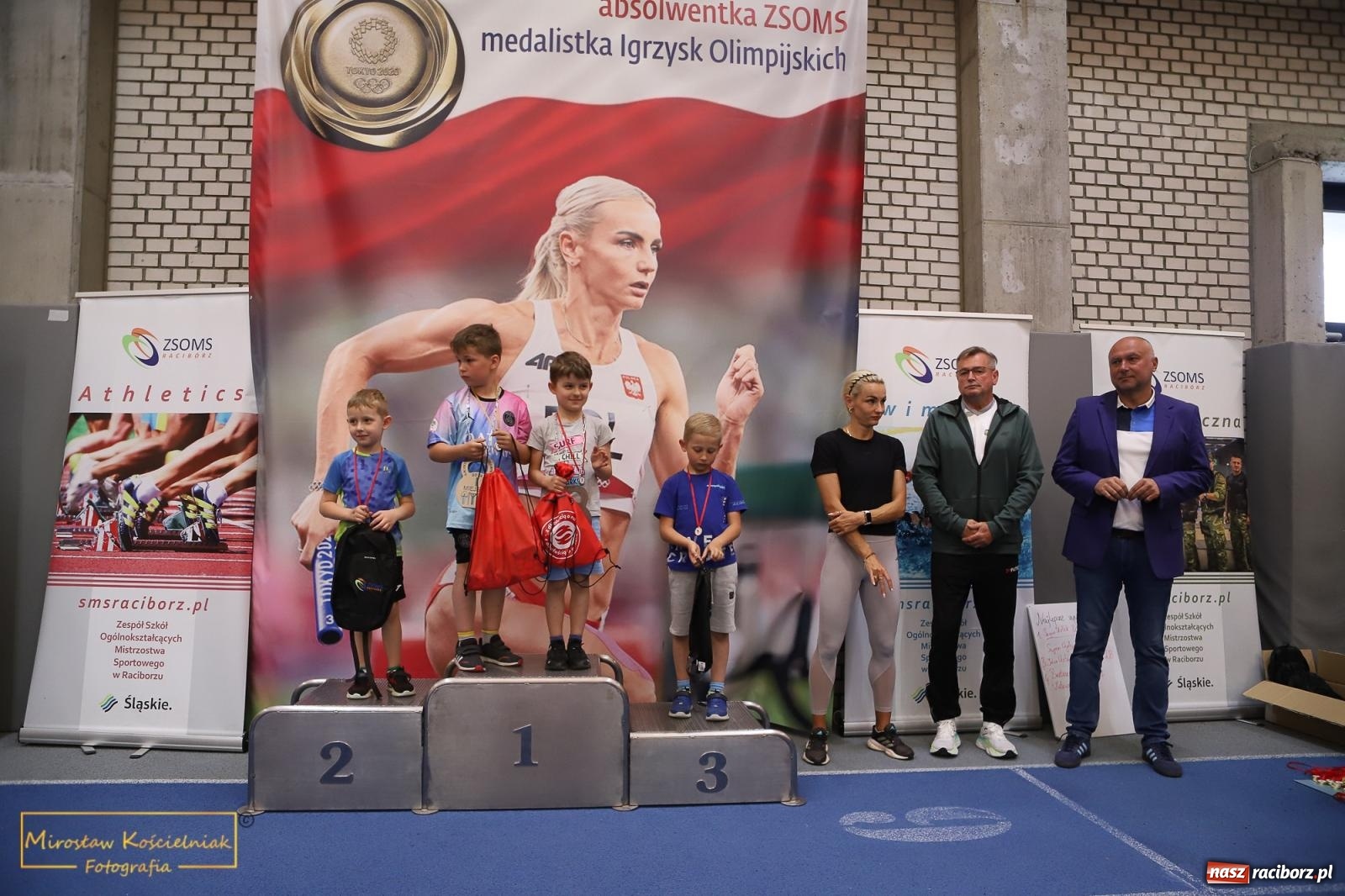 Zdjęcie w galerii na portalu naszraciborz.pl: Wyzwanie dla Młodych Atletów. Raciborski Test Sprawności z Justyną Święty-Ersetic wiadomości z regionu
