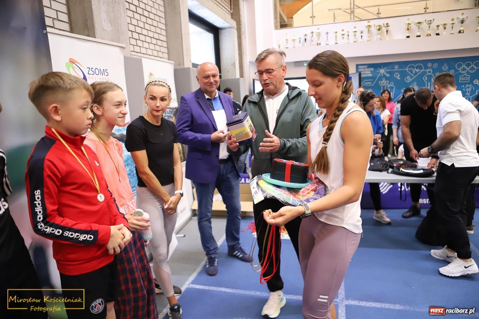 Zdjęcie w galerii na portalu naszraciborz.pl: Wyzwanie dla Młodych Atletów. Raciborski Test Sprawności z Justyną Święty-Ersetic wiadomości z regionu