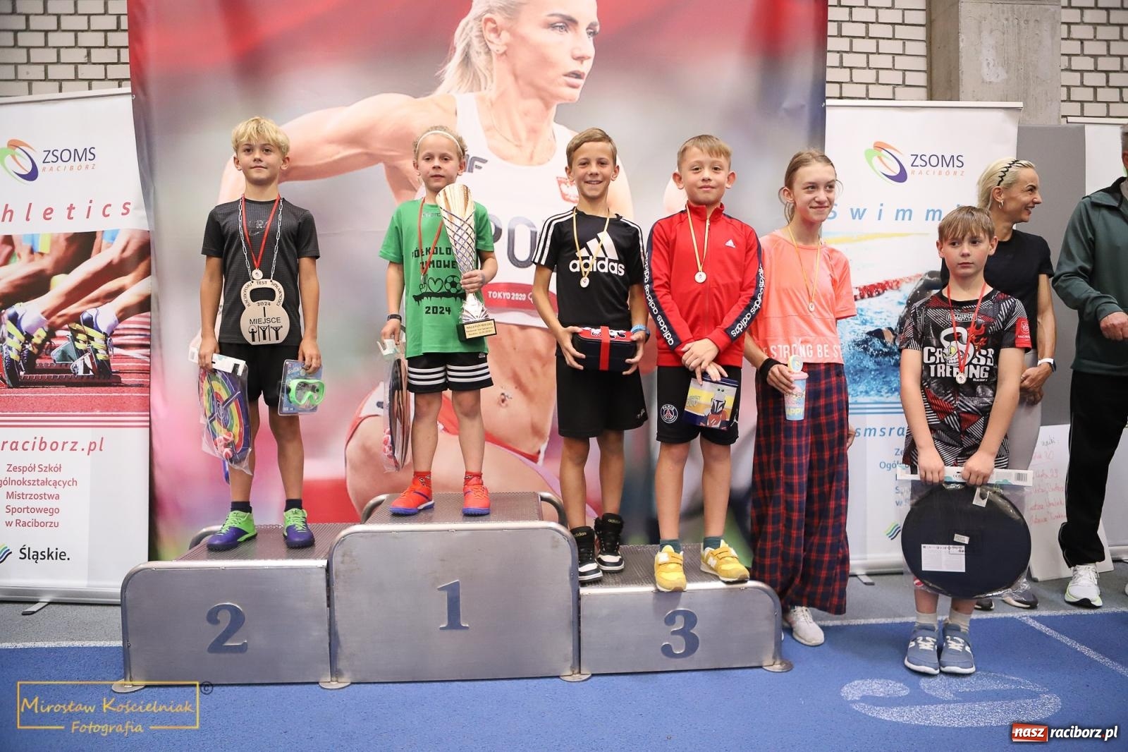 Zdjęcie w galerii na portalu naszraciborz.pl: Wyzwanie dla Młodych Atletów. Raciborski Test Sprawności z Justyną Święty-Ersetic wiadomości z regionu