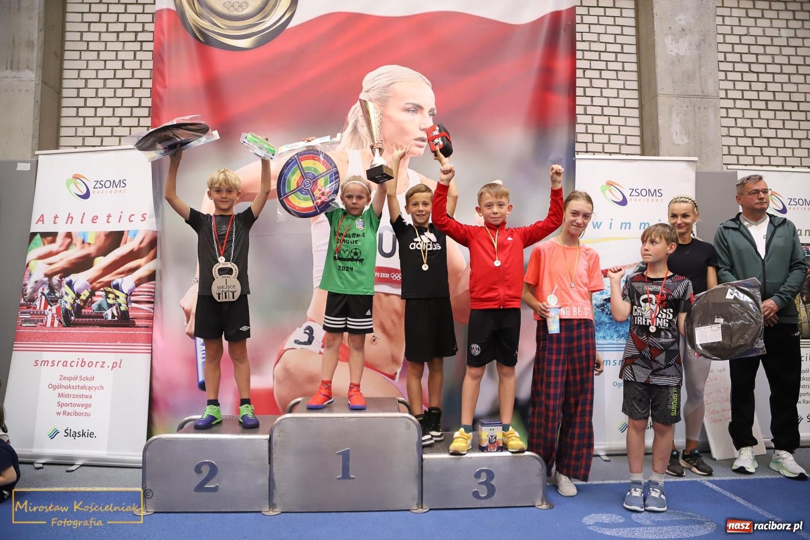 Zdjęcie w galerii na portalu naszraciborz.pl: Wyzwanie dla Młodych Atletów. Raciborski Test Sprawności z Justyną Święty-Ersetic wiadomości z regionu