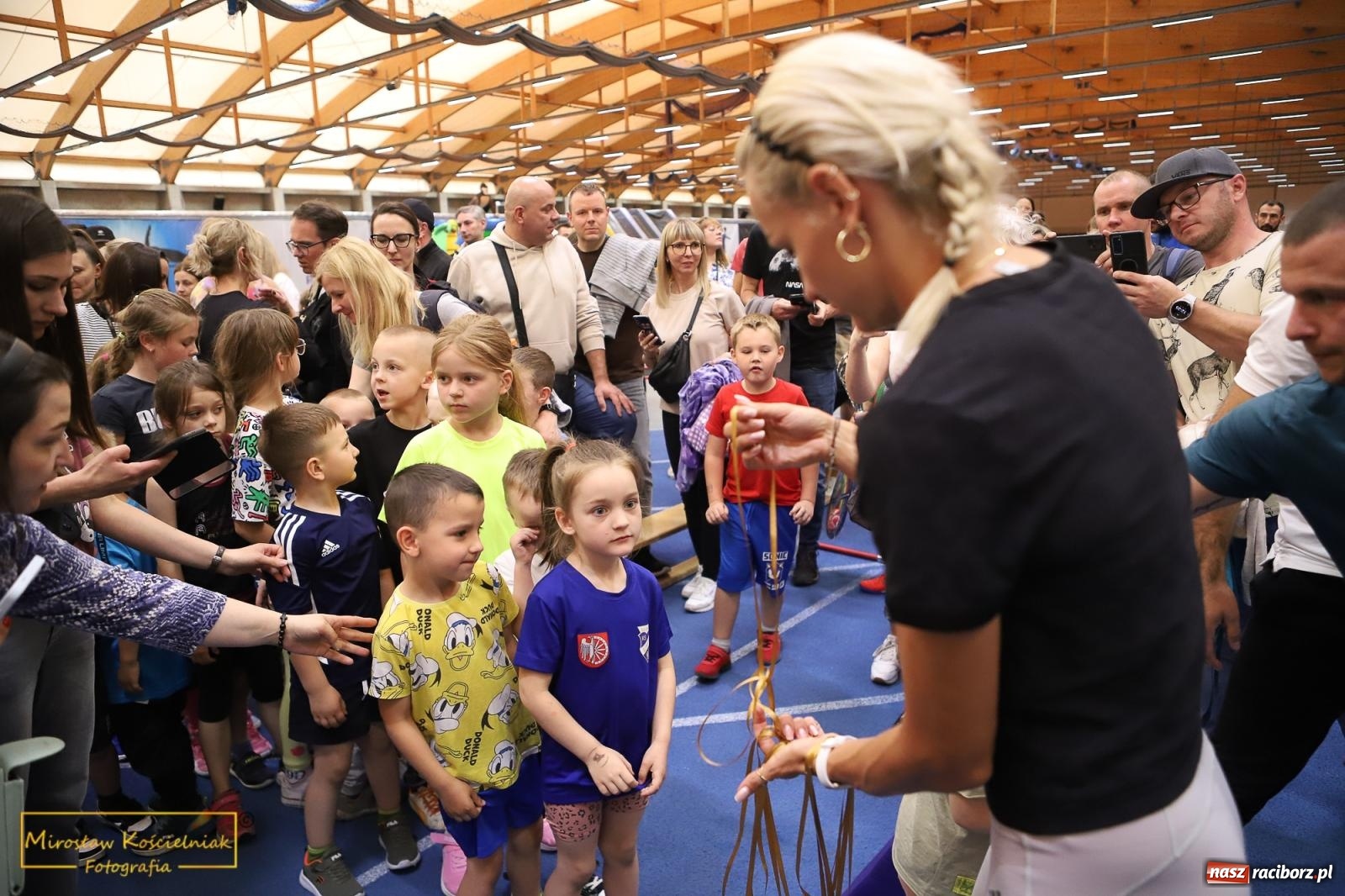 Zdjęcie w galerii na portalu naszraciborz.pl: Wyzwanie dla Młodych Atletów. Raciborski Test Sprawności z Justyną Święty-Ersetic wiadomości z regionu