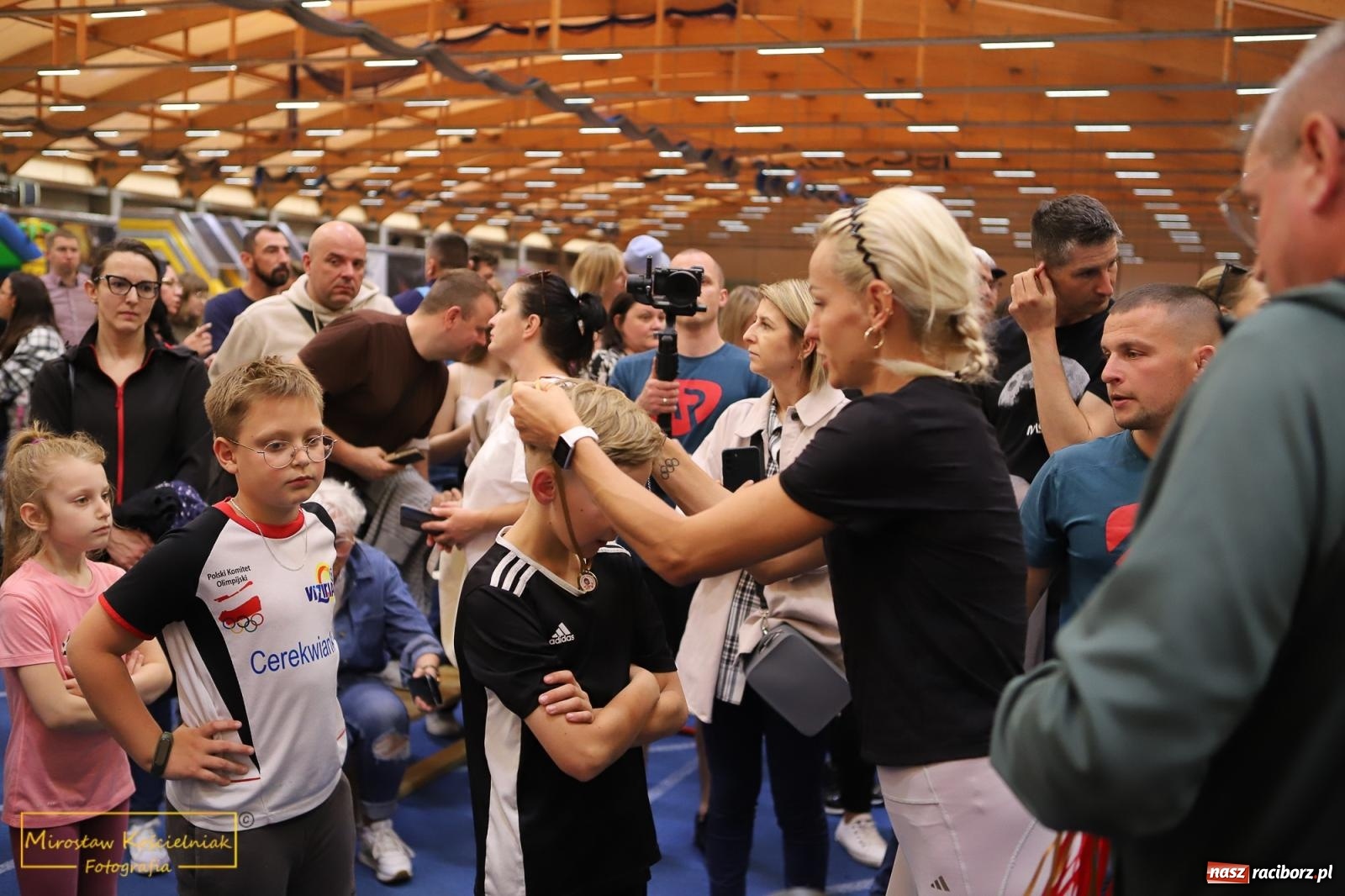 Zdjęcie w galerii na portalu naszraciborz.pl: Wyzwanie dla Młodych Atletów. Raciborski Test Sprawności z Justyną Święty-Ersetic wiadomości z regionu
