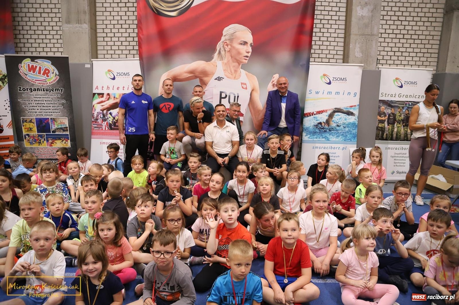 Zdjęcie w galerii na portalu naszraciborz.pl: Wyzwanie dla Młodych Atletów. Raciborski Test Sprawności z Justyną Święty-Ersetic wiadomości z regionu