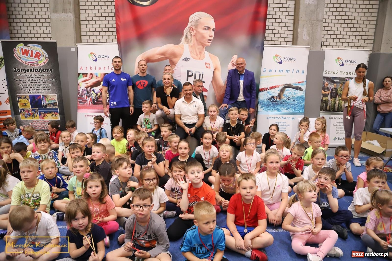 Zdjęcie w galerii na portalu naszraciborz.pl: Wyzwanie dla Młodych Atletów. Raciborski Test Sprawności z Justyną Święty-Ersetic wiadomości z regionu