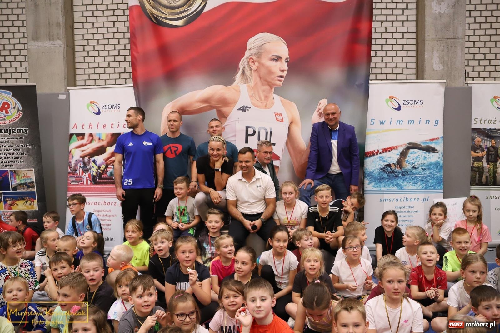 Zdjęcie w galerii na portalu naszraciborz.pl: Wyzwanie dla Młodych Atletów. Raciborski Test Sprawności z Justyną Święty-Ersetic wiadomości z regionu