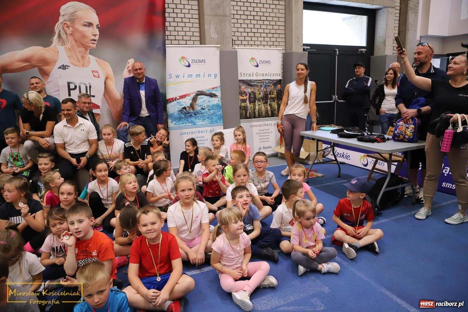 Zdjęcie w galerii na portalu naszraciborz.pl: Wyzwanie dla Młodych Atletów. Raciborski Test Sprawności z Justyną Święty-Ersetic wiadomości z regionu