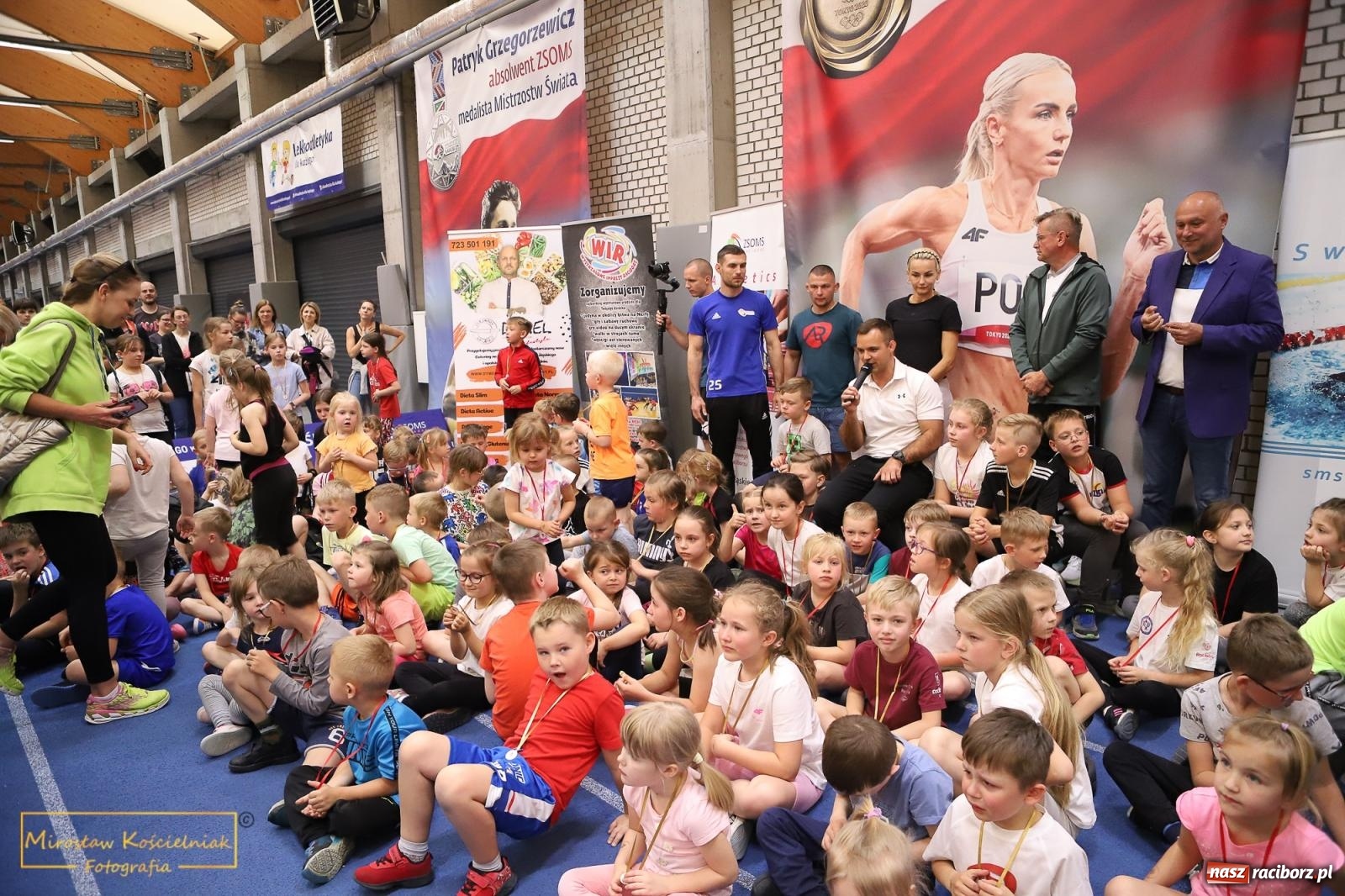 Zdjęcie w galerii na portalu naszraciborz.pl: Wyzwanie dla Młodych Atletów. Raciborski Test Sprawności z Justyną Święty-Ersetic wiadomości z regionu