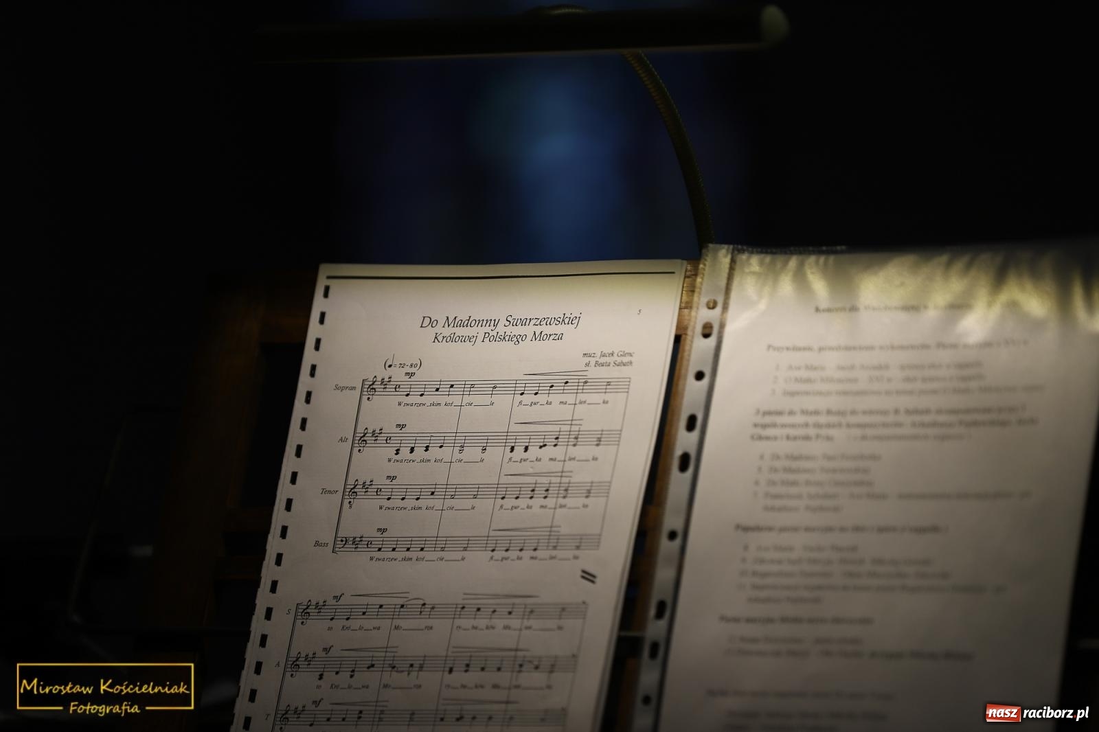 Zdjęcie w galerii na portalu naszraciborz.pl: Zebrzydowickie Echo z koncertem w kościele farnym wiadomości z regionu