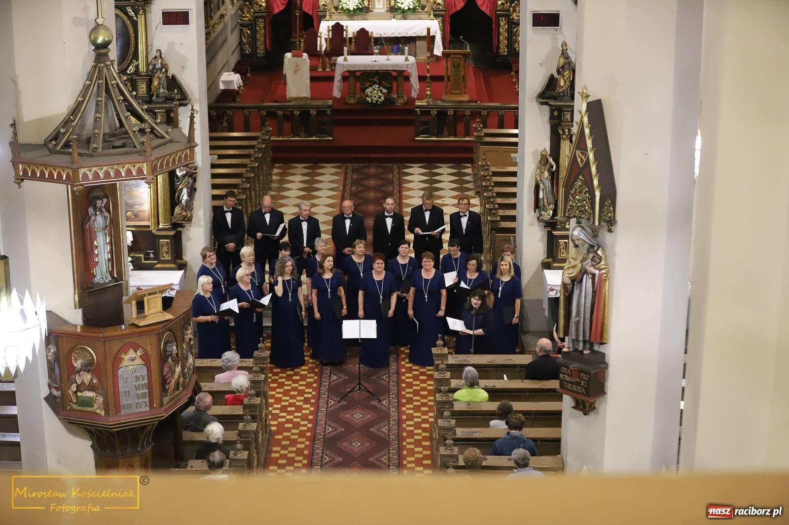 Zdjęcie w galerii na portalu naszraciborz.pl: Zebrzydowickie Echo z koncertem w kościele farnym wiadomości z regionu
