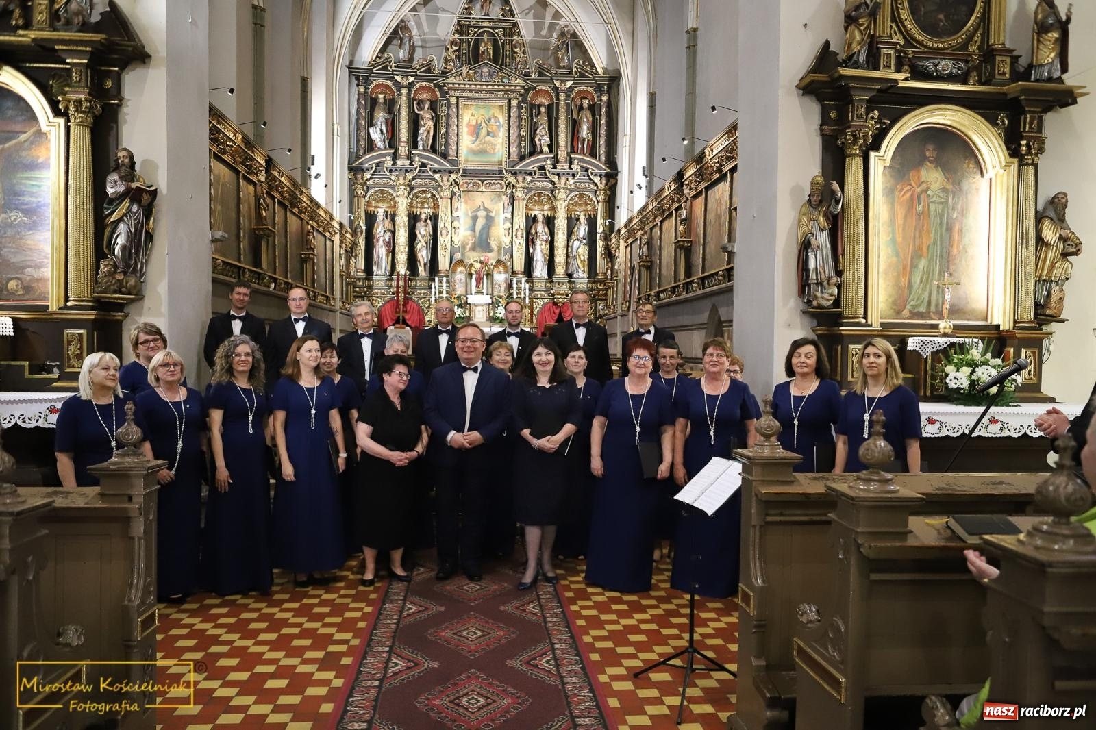 Zdjęcie w galerii na portalu naszraciborz.pl: Zebrzydowickie Echo z koncertem w kościele farnym wiadomości z regionu