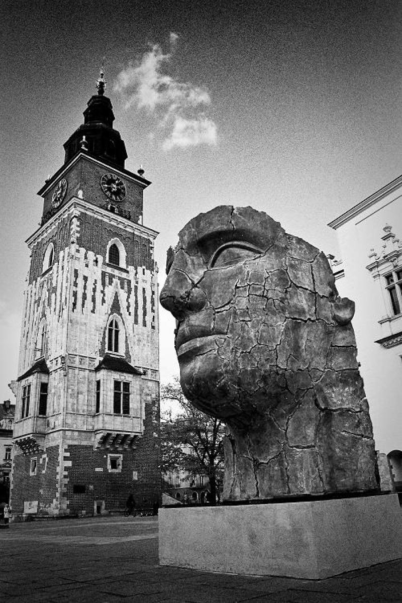 Zdjęcie w galerii na portalu naszraciborz.pl: GCK w Nędzy zaprasza. Mitoraj w Krakowie wiadomości z regionu