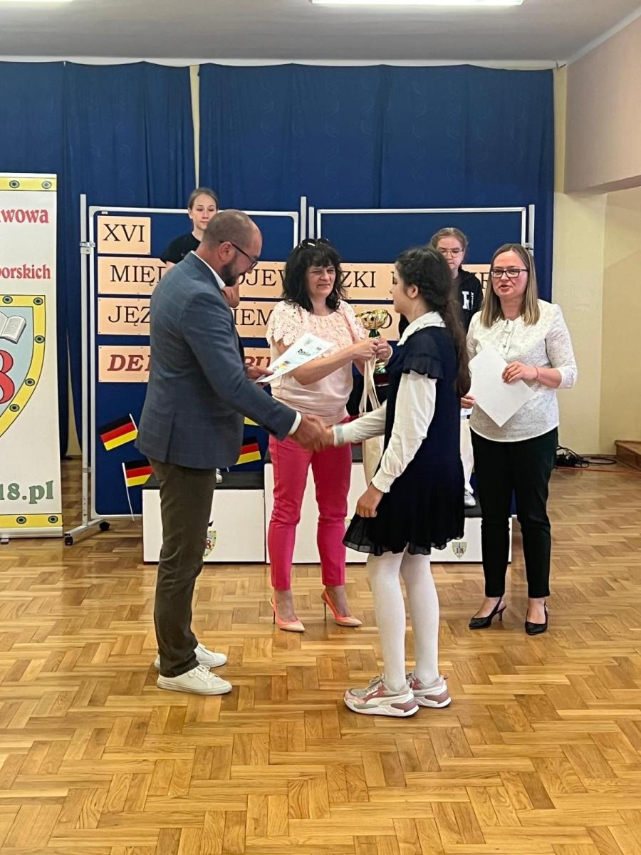 Zdjęcie w galerii na portalu naszraciborz.pl: Międzywojewódzki konkurs języka niemieckiego Der Globus w SP 18 wiadomości z regionu