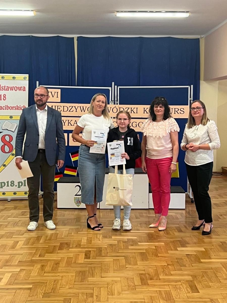 Zdjęcie w galerii na portalu naszraciborz.pl: Międzywojewódzki konkurs języka niemieckiego Der Globus w SP 18 wiadomości z regionu