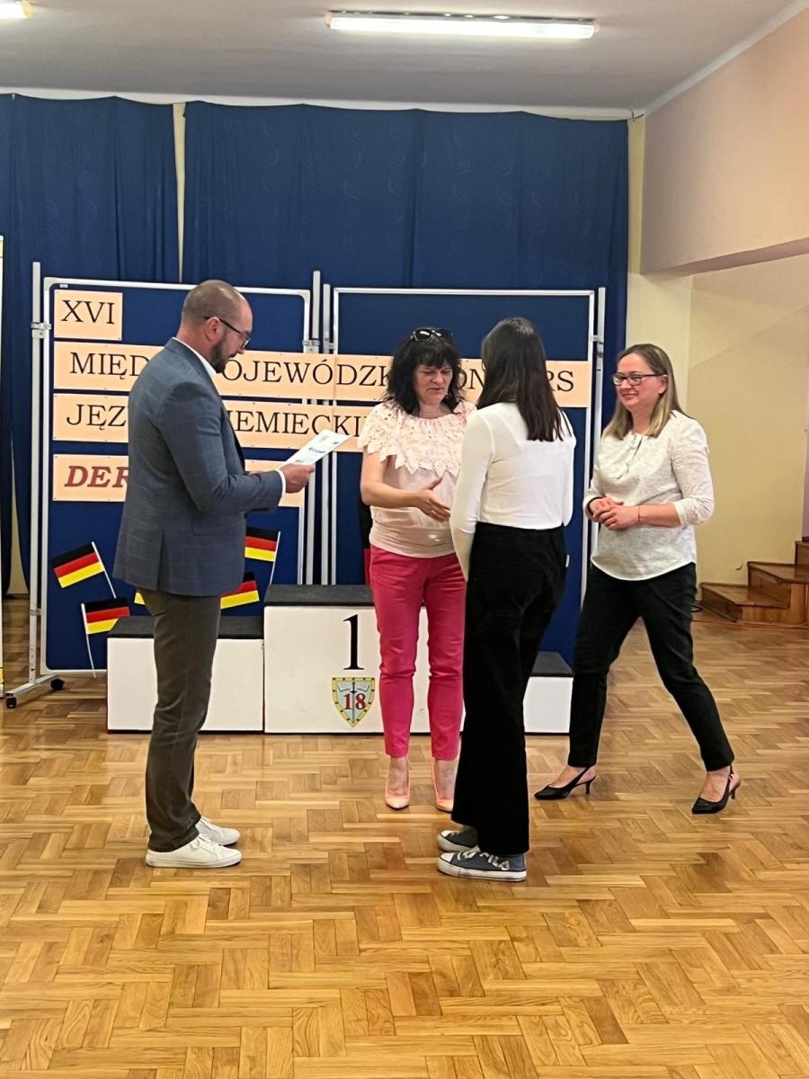 Zdjęcie w galerii na portalu naszraciborz.pl: Międzywojewódzki konkurs języka niemieckiego Der Globus w SP 18 wiadomości z regionu