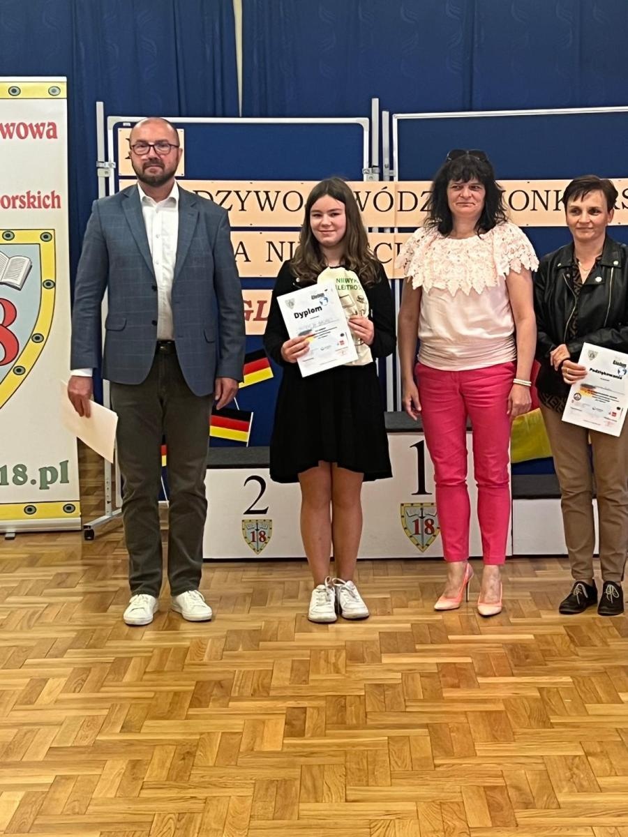 Zdjęcie w galerii na portalu naszraciborz.pl: Międzywojewódzki konkurs języka niemieckiego Der Globus w SP 18 wiadomości z regionu