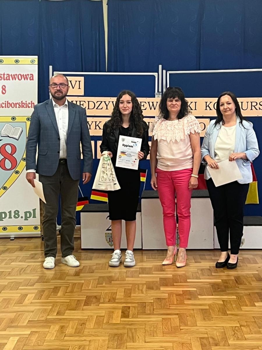 Zdjęcie w galerii na portalu naszraciborz.pl: Międzywojewódzki konkurs języka niemieckiego Der Globus w SP 18 wiadomości z regionu