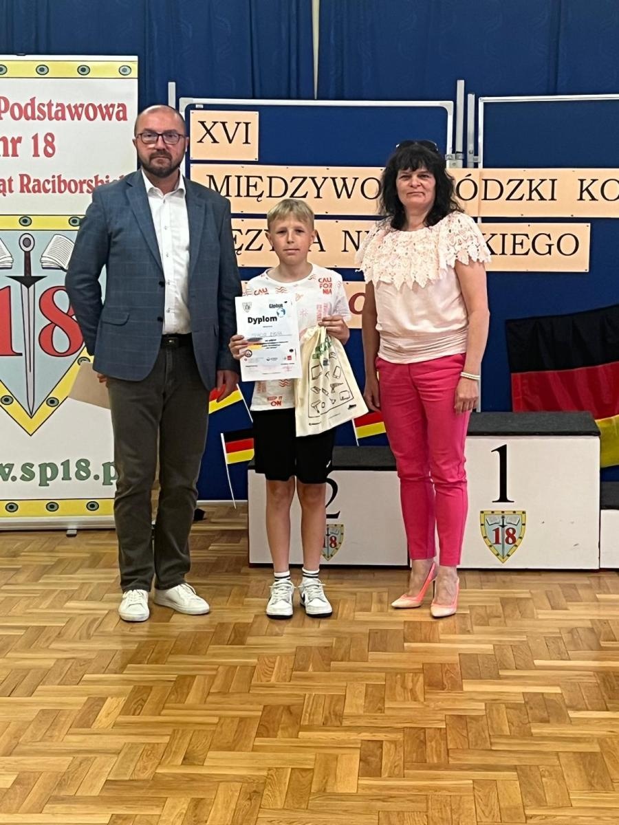 Zdjęcie w galerii na portalu naszraciborz.pl: Międzywojewódzki konkurs języka niemieckiego Der Globus w SP 18 wiadomości z regionu