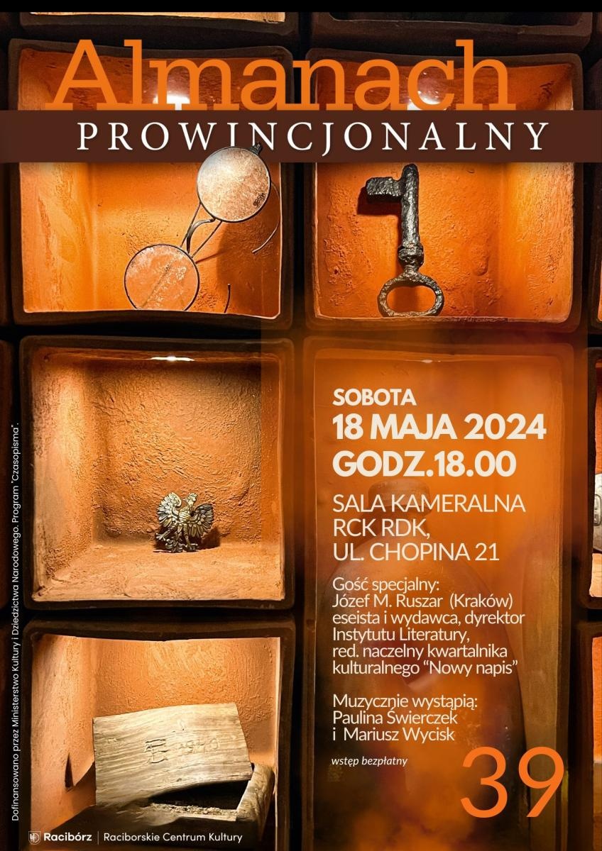 Zdjęcie w galerii na portalu naszraciborz.pl: Almanach Prowincjonalny nr 39 - spotkanie promocyjne w najbliższą sobotę! wiadomości z regionu