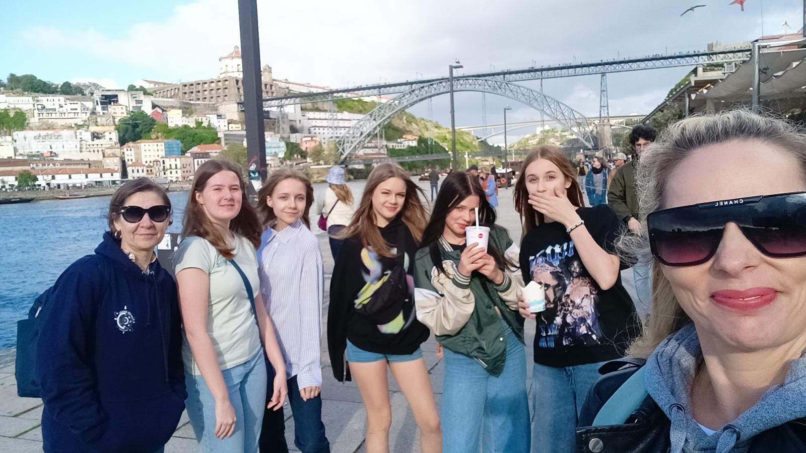 Zdjęcie w galerii na portalu naszraciborz.pl: Smak Portugalii. Raciborska Czwórka w Porto wiadomości z regionu