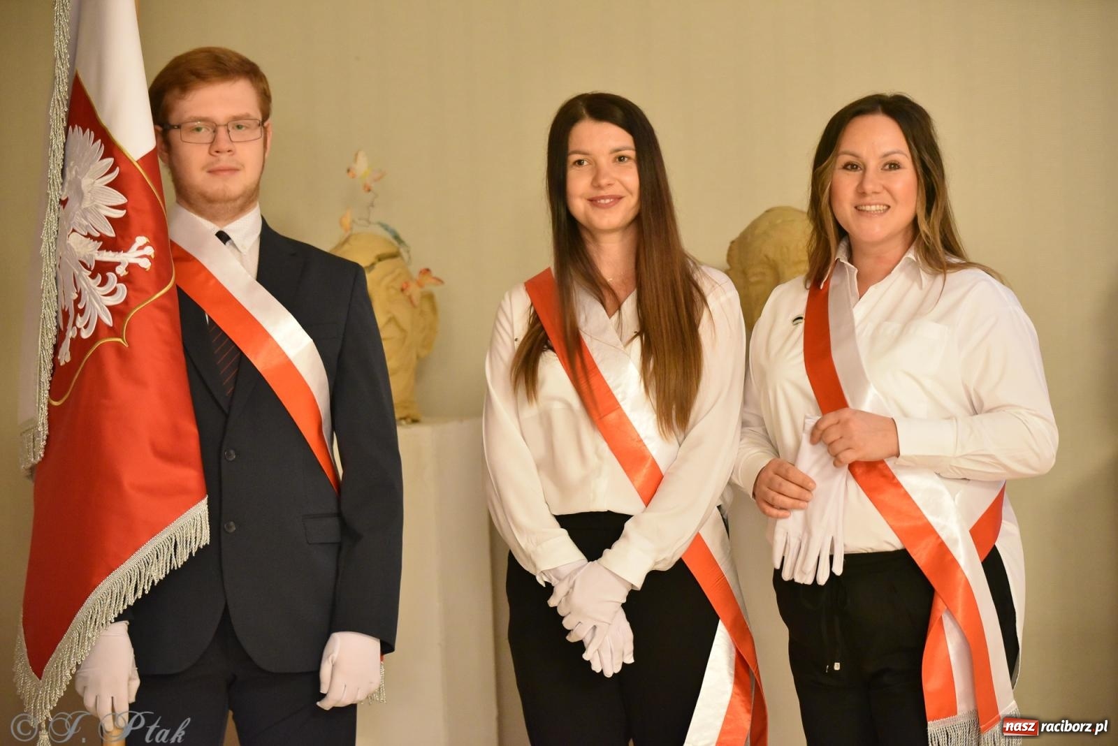 Zdjęcie w galerii na portalu naszraciborz.pl: Pierwszy stopień wtajemniczenia. Czepkowanie w raciborskiej ANS [FOTO i WIDEO] wiadomości z regionu