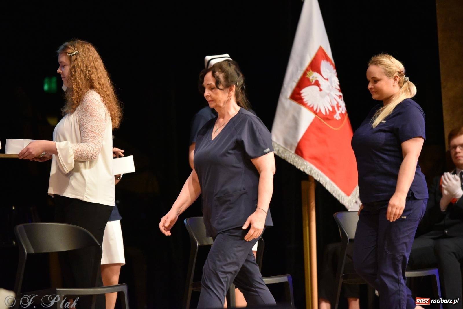 Zdjęcie w galerii na portalu naszraciborz.pl: Pierwszy stopień wtajemniczenia. Czepkowanie w raciborskiej ANS [FOTO i WIDEO] wiadomości z regionu