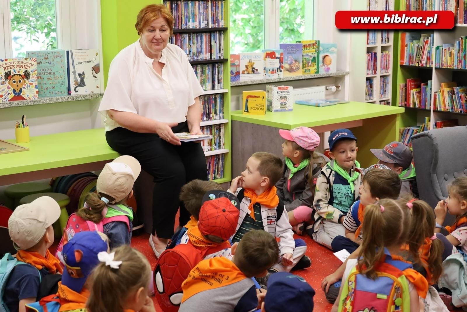 Zdjęcie w galerii na portalu naszraciborz.pl: Biblioteka od kuchni, czyli dzień otwarty dla przedszkolaków wiadomości z regionu