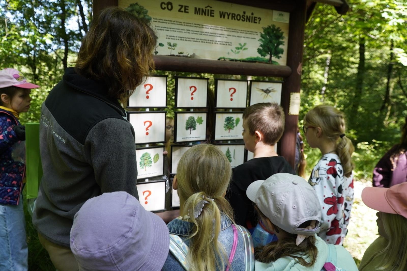 Zdjęcie w galerii na portalu naszraciborz.pl: Szkolny zespół antysmogowy odwiedził raciborskie Arboretum wiadomości z regionu