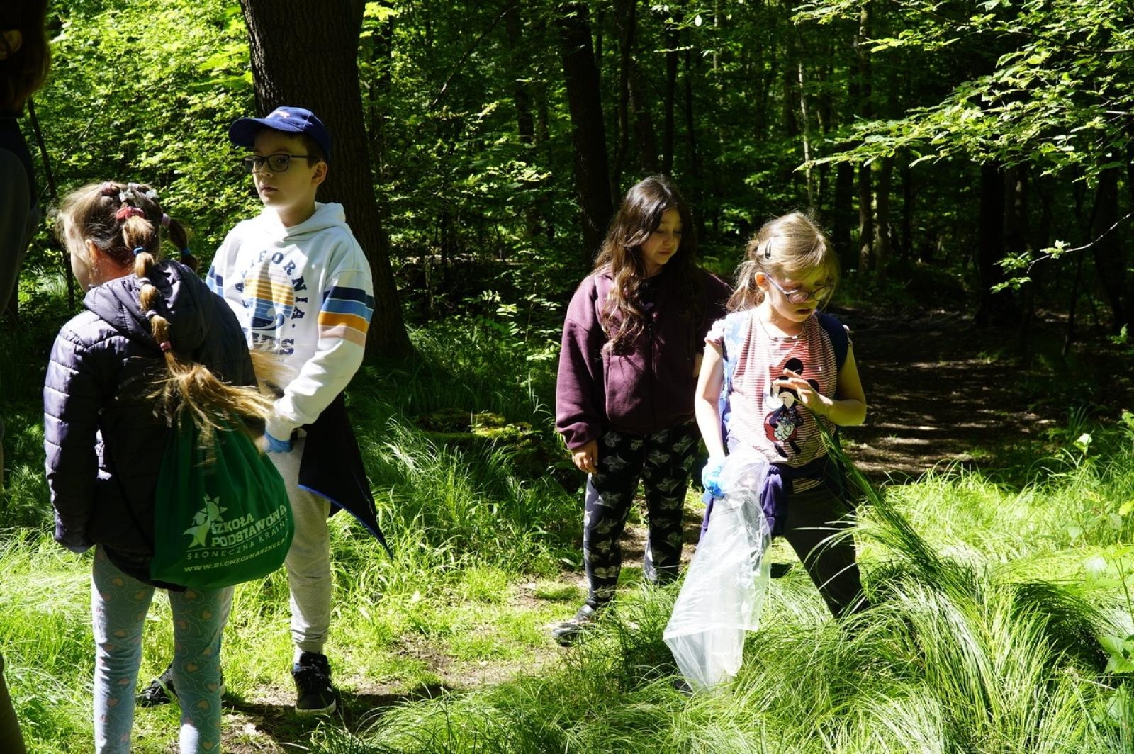 Zdjęcie w galerii na portalu naszraciborz.pl: Szkolny zespół antysmogowy odwiedził raciborskie Arboretum wiadomości z regionu