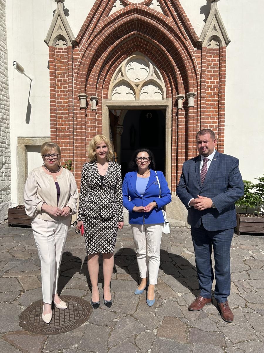 Zdjęcie w galerii na portalu naszraciborz.pl: Wiceminister zdrowia w raciborskim szpitalu. Rozmawiano o neonatologii i dziecięcej urazówce wiadomości z regionu