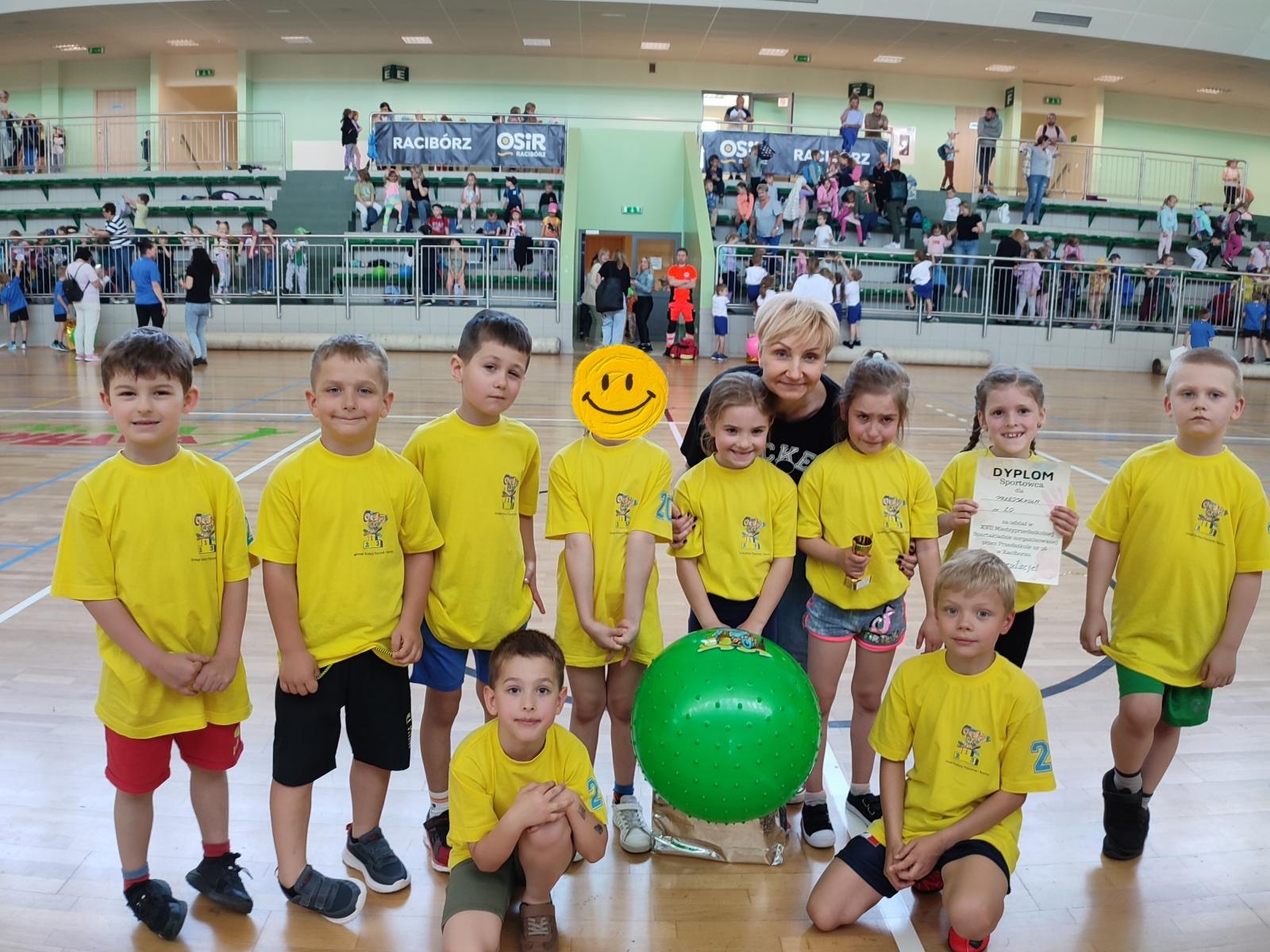 Zdjęcie w galerii na portalu naszraciborz.pl: XVII Spartakiada Przedszkolaków w Raciborzu  wiadomości z regionu