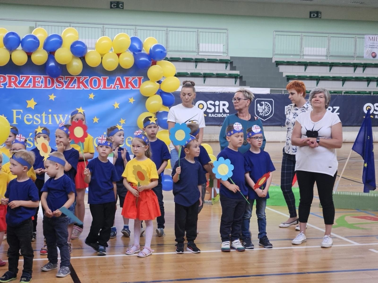 Zdjęcie w galerii na portalu naszraciborz.pl: Festiwal Twórczości Dziecięcej Europrzedszkolaki 2024 [FOTO i WIDEO] wiadomości z regionu