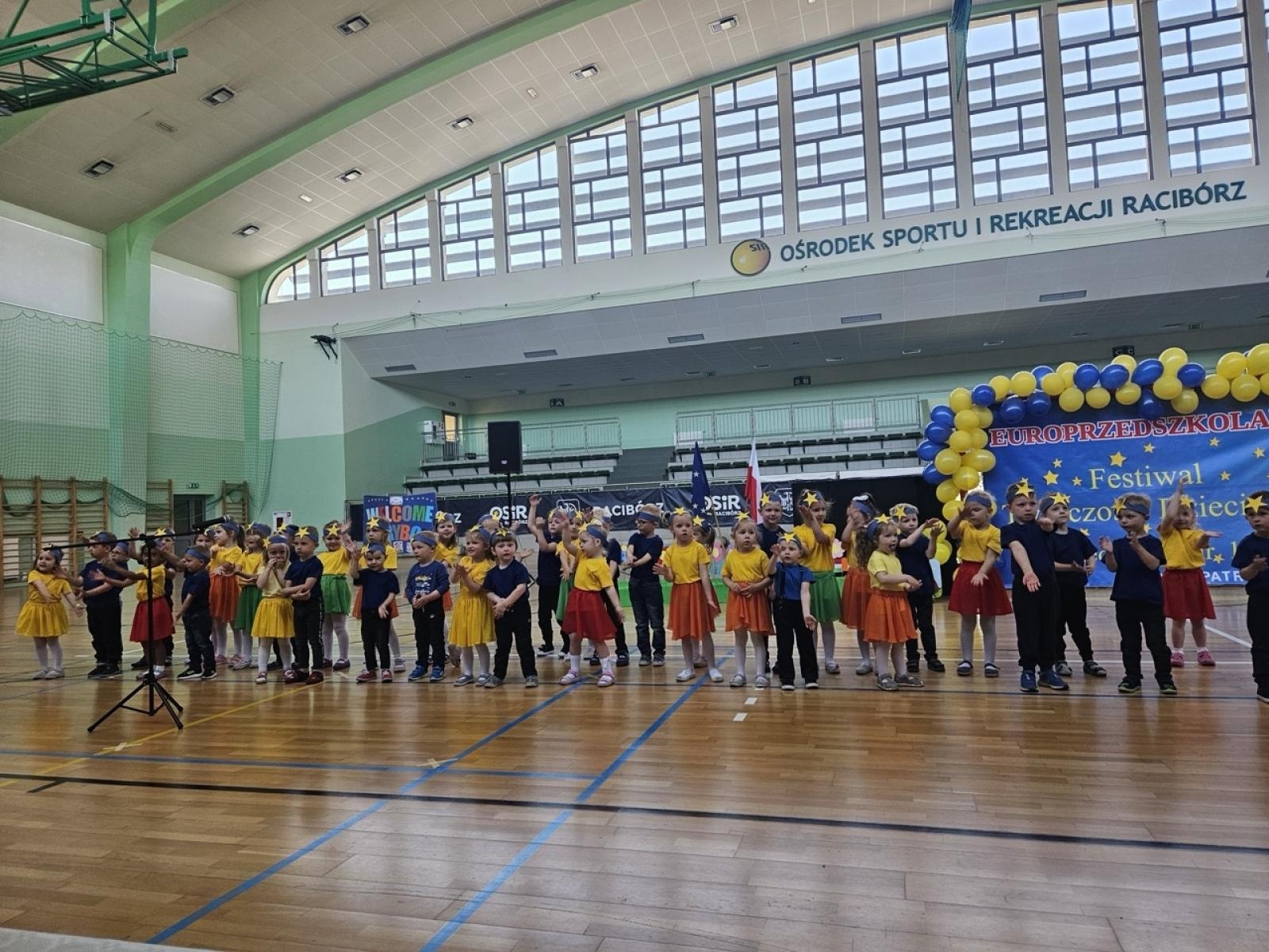 Zdjęcie w galerii na portalu naszraciborz.pl: Festiwal Twórczości Dziecięcej Europrzedszkolaki 2024 [FOTO i WIDEO] wiadomości z regionu