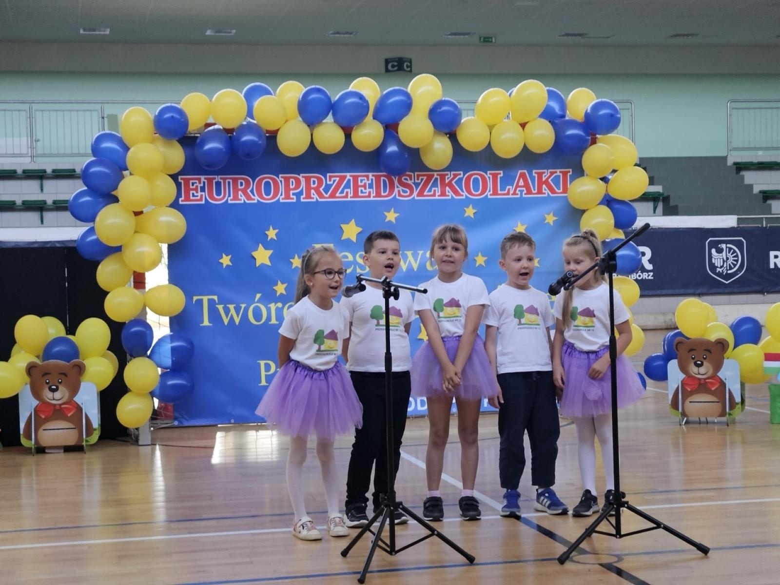 Zdjęcie w galerii na portalu naszraciborz.pl: Festiwal Twórczości Dziecięcej Europrzedszkolaki 2024 [FOTO i WIDEO] wiadomości z regionu