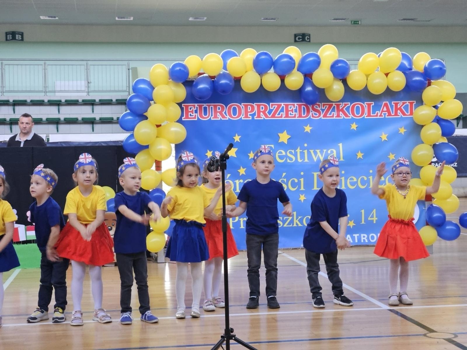 Zdjęcie w galerii na portalu naszraciborz.pl: Festiwal Twórczości Dziecięcej Europrzedszkolaki 2024 [FOTO i WIDEO] wiadomości z regionu