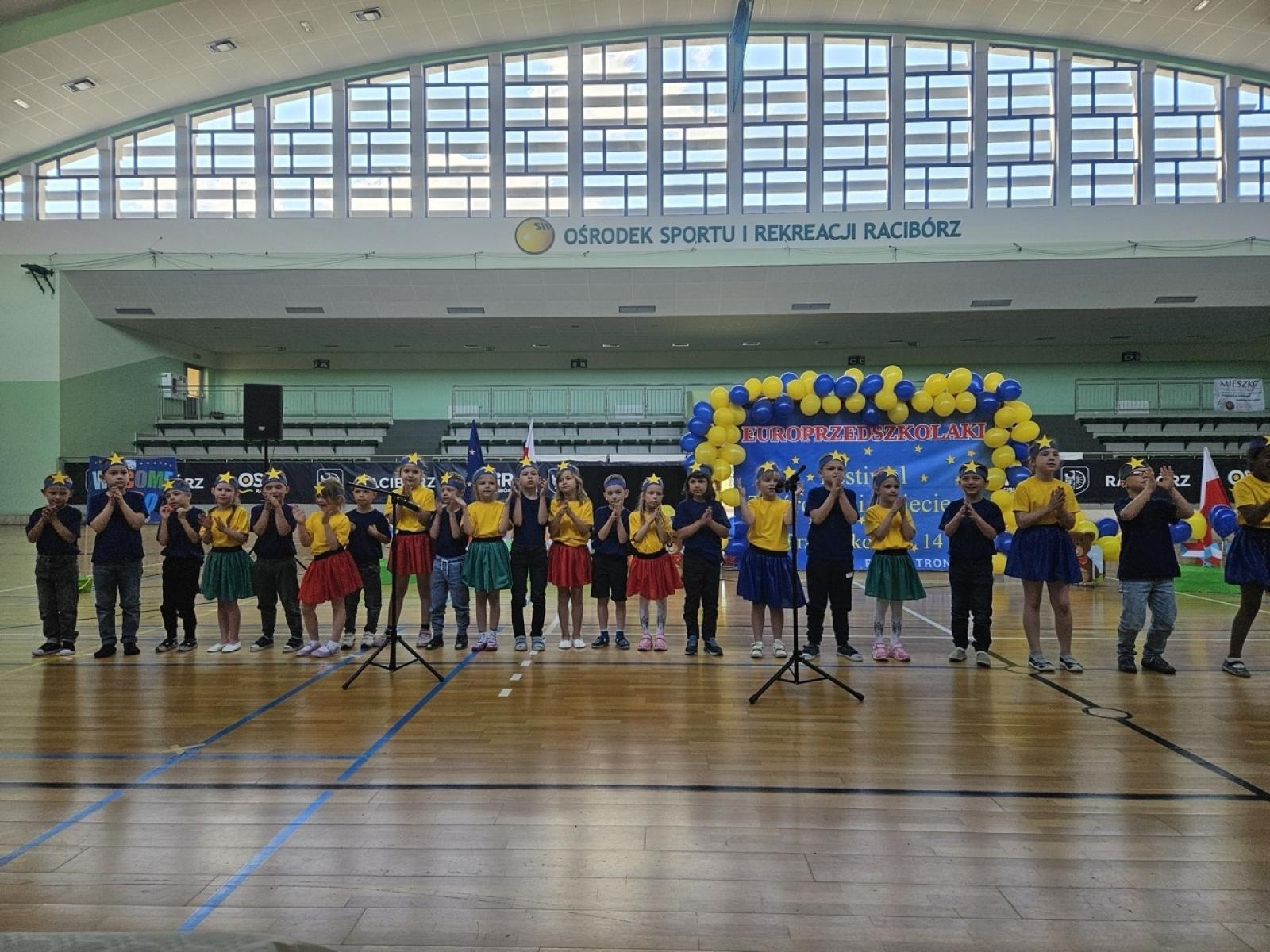 Zdjęcie w galerii na portalu naszraciborz.pl: Festiwal Twórczości Dziecięcej Europrzedszkolaki 2024 [FOTO i WIDEO] wiadomości z regionu