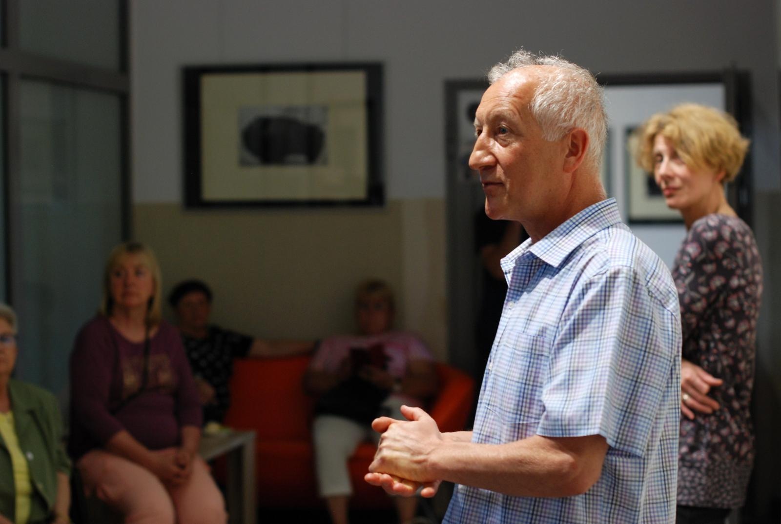 Zdjęcie w galerii na portalu naszraciborz.pl: Wernisaż wystawy Mitoraj w Krakowie w GCK w Nędzy wiadomości z regionu