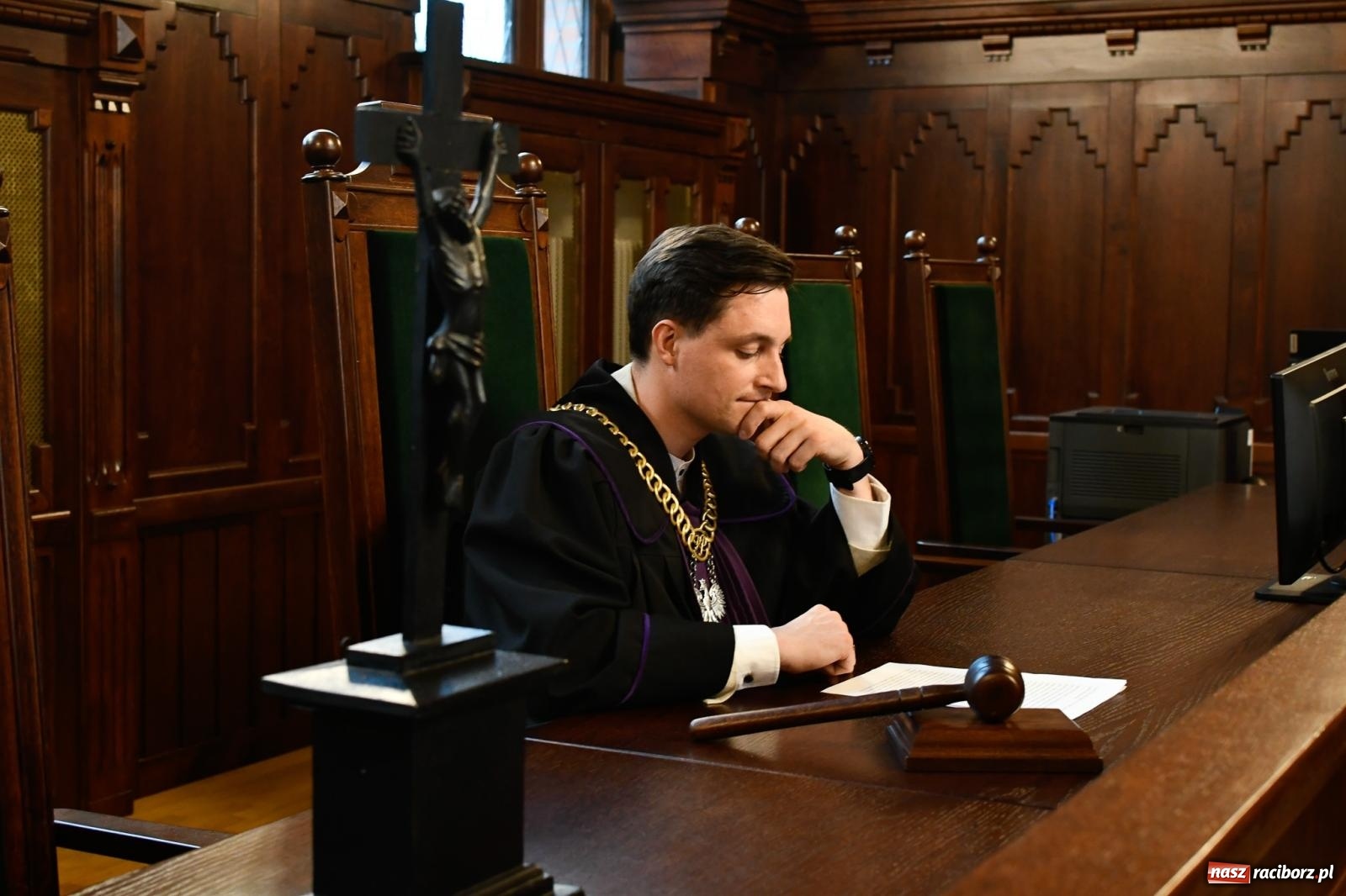 Zdjęcie w galerii na portalu naszraciborz.pl: Sprawa Rity Gorgonowej na wokandzie, czyli III Noc Muzeów w raciborskim sądzie wiadomości z regionu