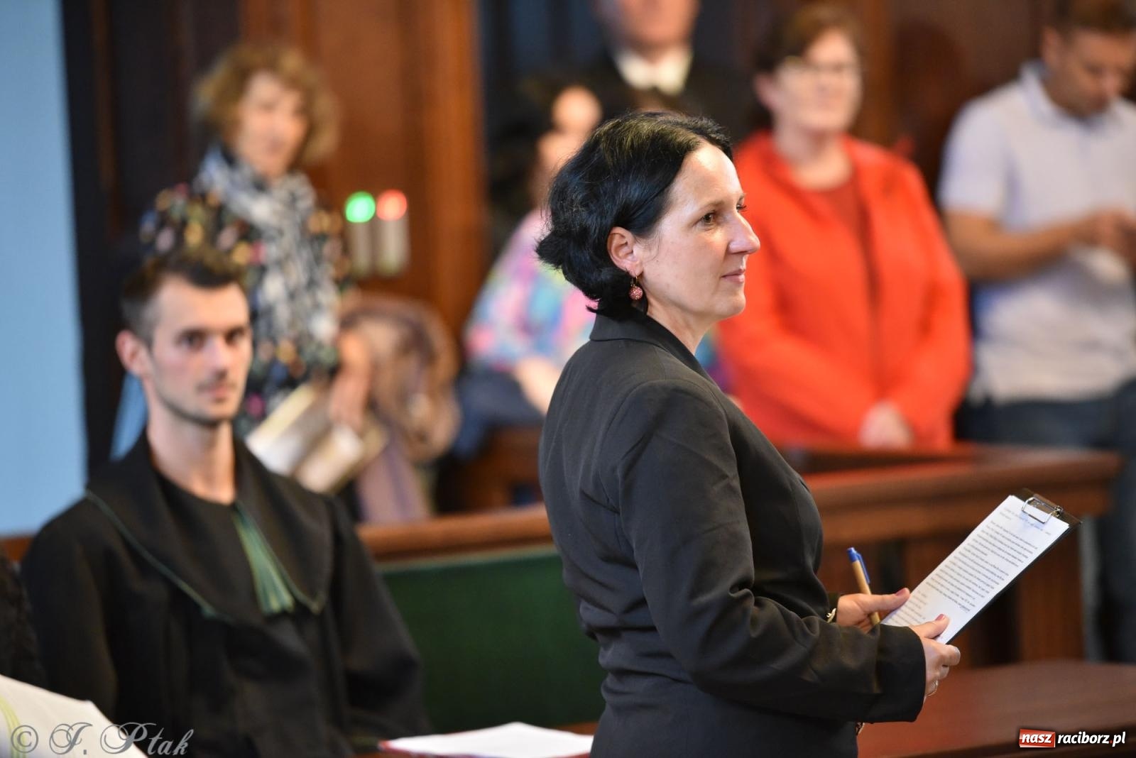 Zdjęcie w galerii na portalu naszraciborz.pl: Sprawa Rity Gorgonowej na wokandzie, czyli III Noc Muzeów w raciborskim sądzie wiadomości z regionu